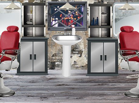 a well-equipped salon